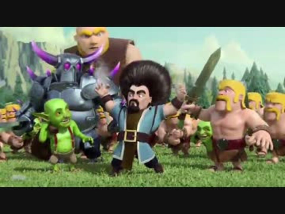 Clash Of Clans ウィザードやネクロマンサーのpv クラッシュオブクラン ニコニコ動画