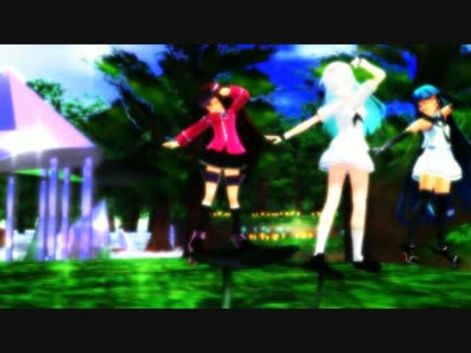 【MMD】Blue Field(蒼き鋼のアルペジオ) 屋外カメラテスト - ニコニコ動画