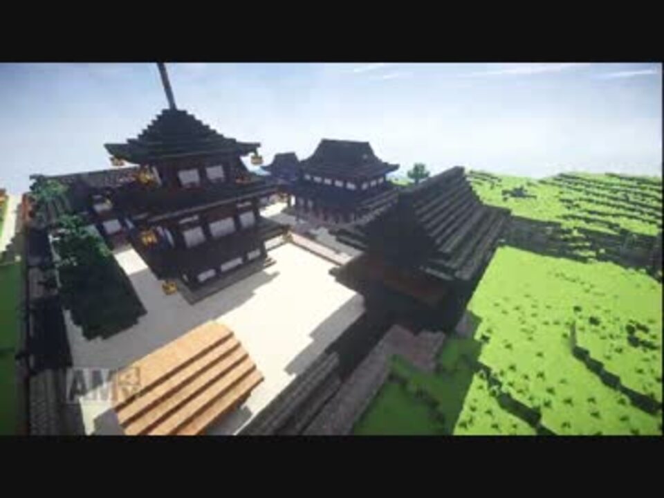 Minecraft 舞倉の野望 第9回 寺院建築後編 ゆっくり実況 ニコニコ動画