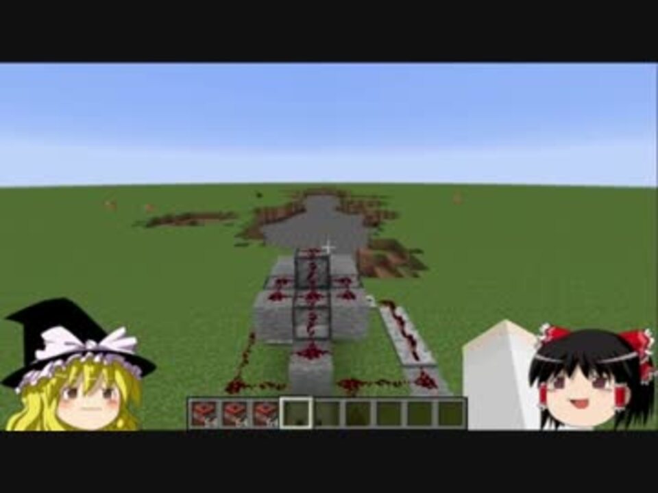 Minecraft 激連射1スタック11秒の連射型tntキャノン ゆっくり解説 ニコニコ動画