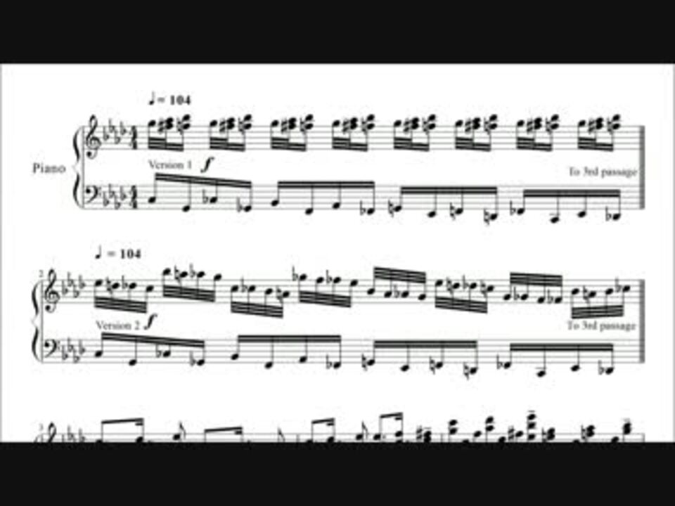 ピアノ楽譜 ポケモンrse 決戦 ダイゴ ニコニコ動画