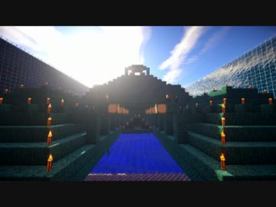 Minecraft 海底神殿を50人でまる裸にする 整地動画 ニコニコ動画
