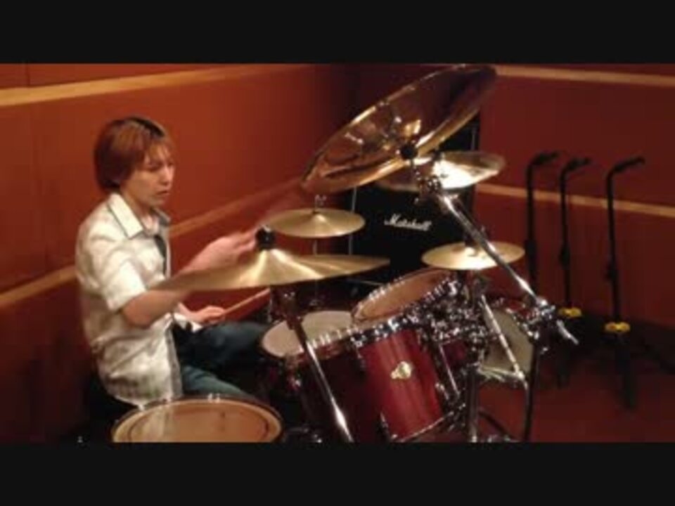 Sid シド Enamel のドラムの練習中の動画を上げてみたよ ニコニコ動画
