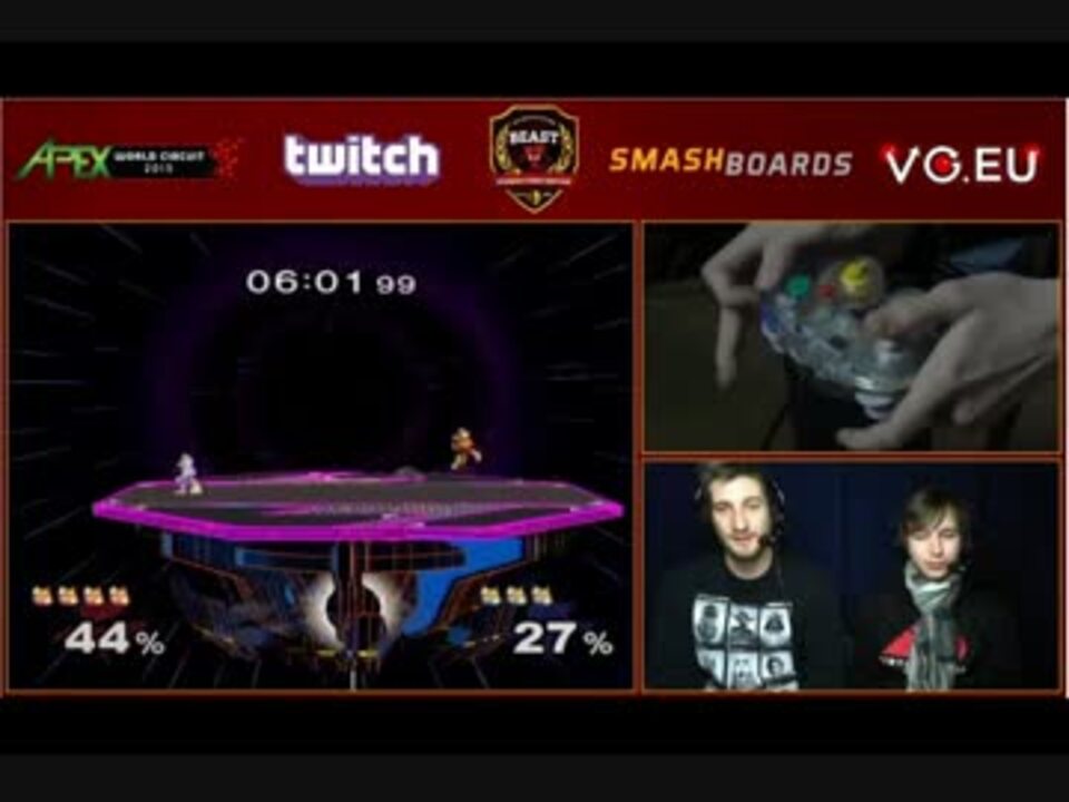 スマブラdx 世界トップクラスプレイヤーのコントローラー捌き ニコニコ動画