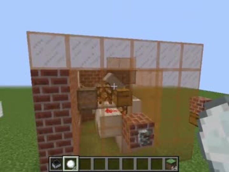 Minecraft ホッパー付きトロッコ アイテム回収駅 ニコニコ動画