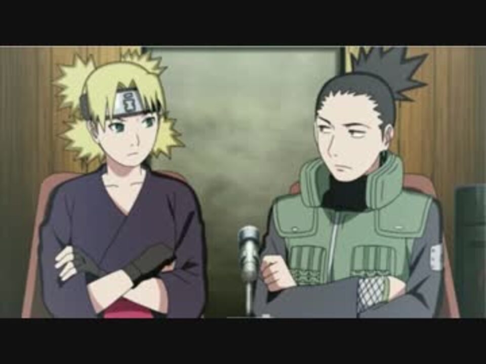 Naruto シカマルとテマリが中忍試験の試験官の最中なのにイチャつきすぎ ニコニコ動画