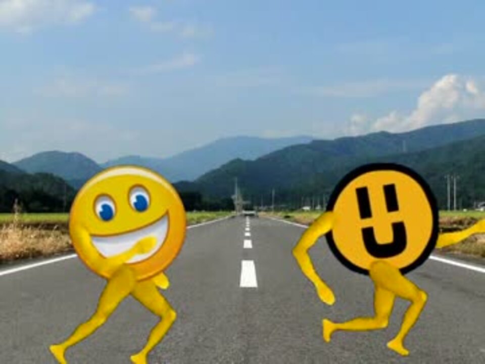 フリー素材を走るいんゆめ君 Inym ニコニコ動画
