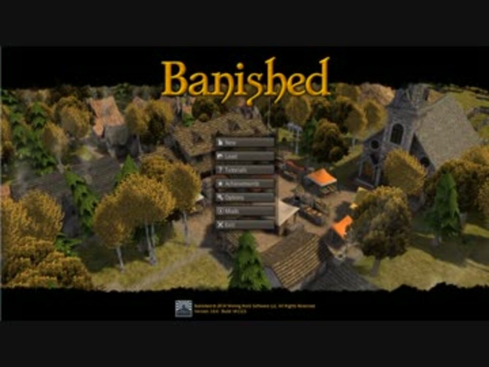 Banished 静かに暮らせない Part1 ゆっくり実況プレイ ニコニコ動画