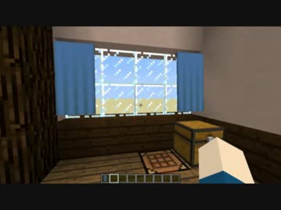 マインクラフト バニラでカーテンや鏡を作る方法 内装 ニコニコ動画