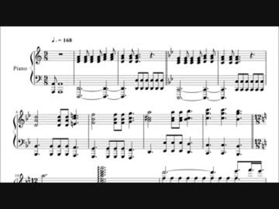 ピアノ楽譜 カービィのエアライド オープニング ニコニコ動画
