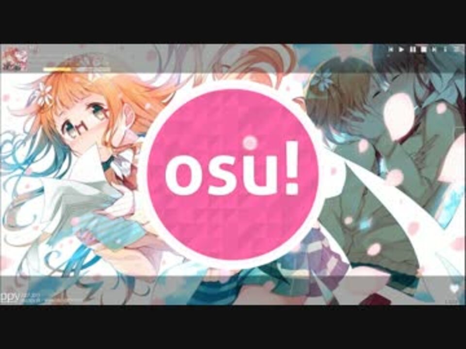 Osu 桜trickスキン作ってみた ニコニコ動画