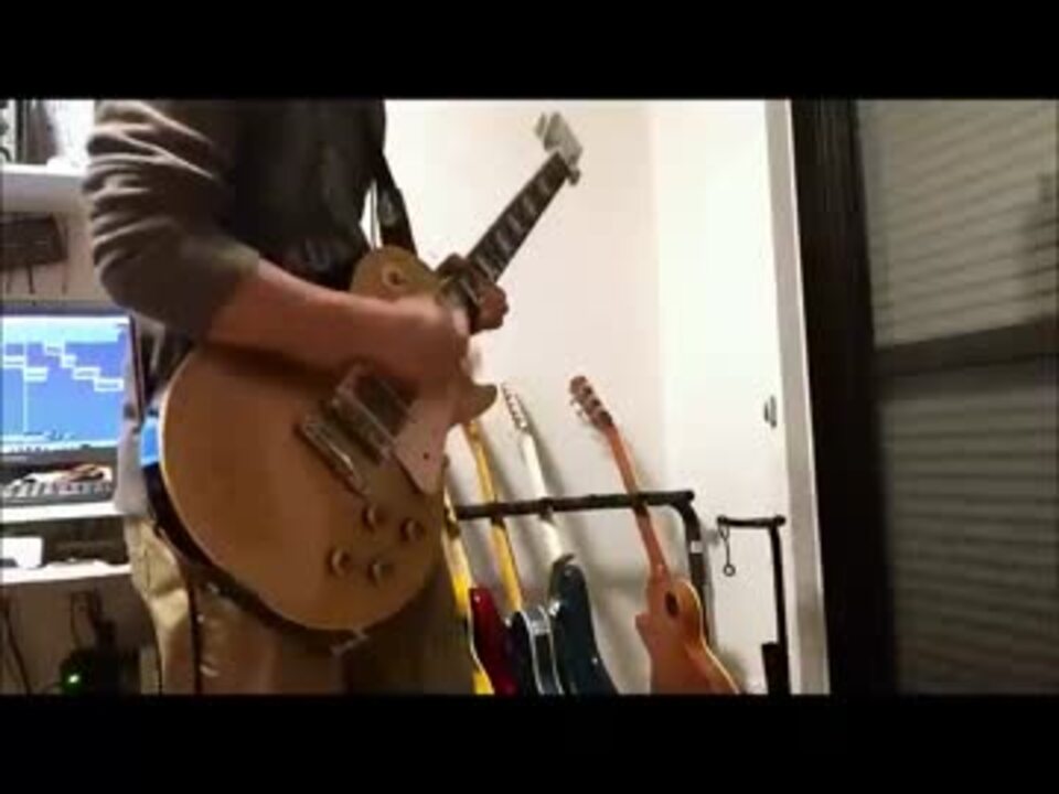 Kana Boon 羽虫と自販機 弾いてみた ニコニコ動画