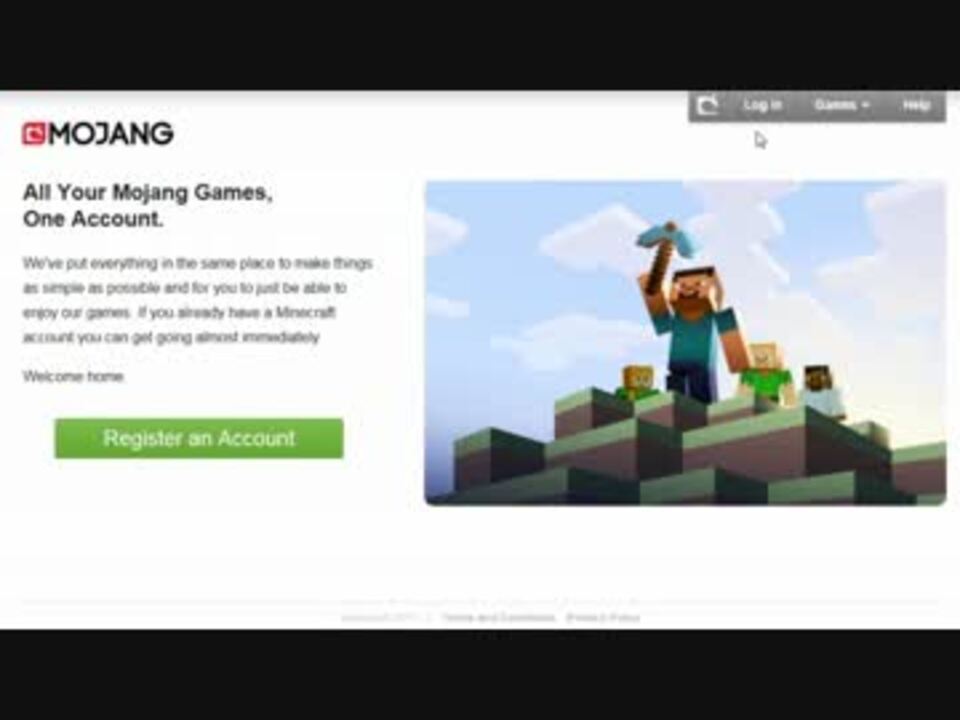 Minecraft ユーザーネーム変更方法 ニコニコ動画