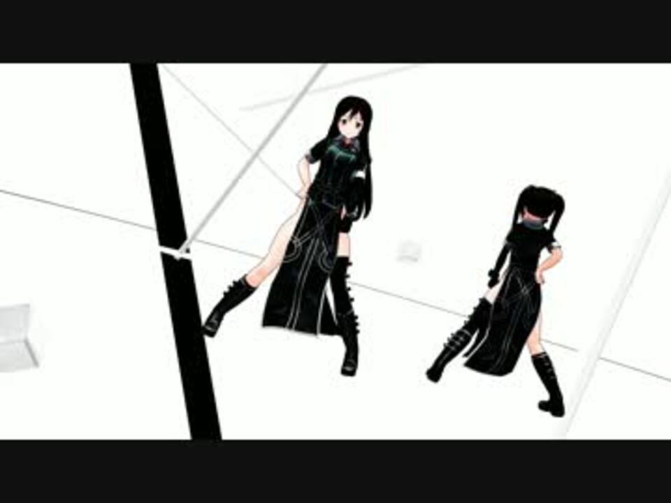【MMD艦これ】ドーナツホール 利根＆筑摩【FullHD】 - ニコニコ動画