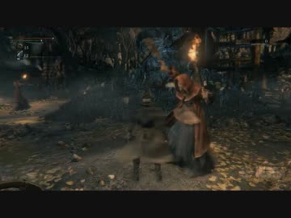 Bloodborne ブラッドボーン 墓守女 医療教会の大男 など 敵との戦闘pv ニコニコ動画