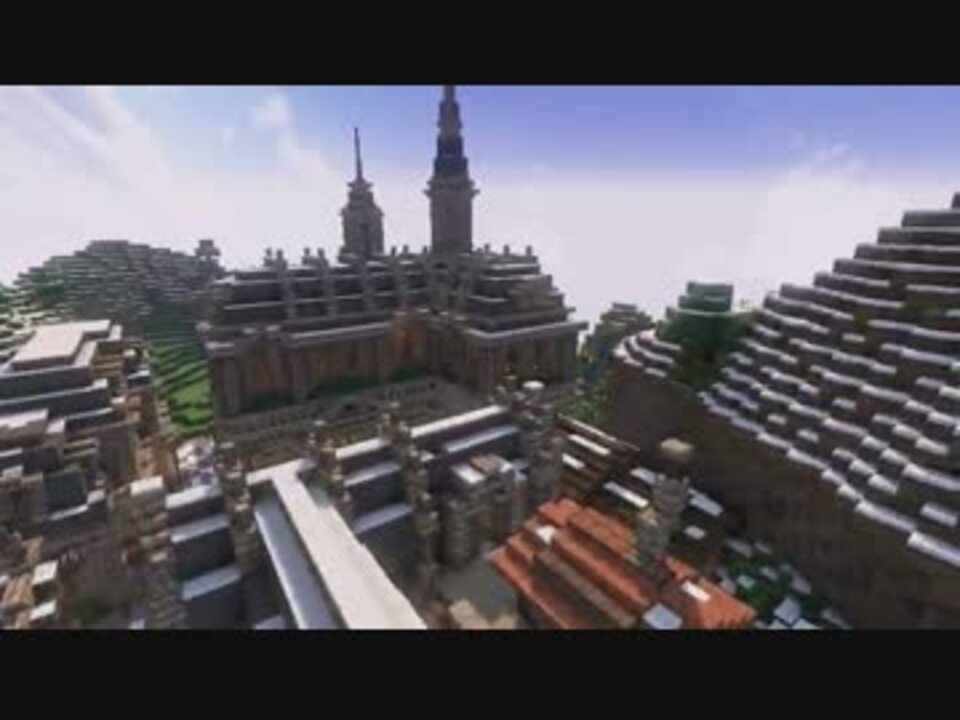Minecraft 山岳を鉱山都市にする リベンジ Part2 ゆっくり実況 ニコニコ動画