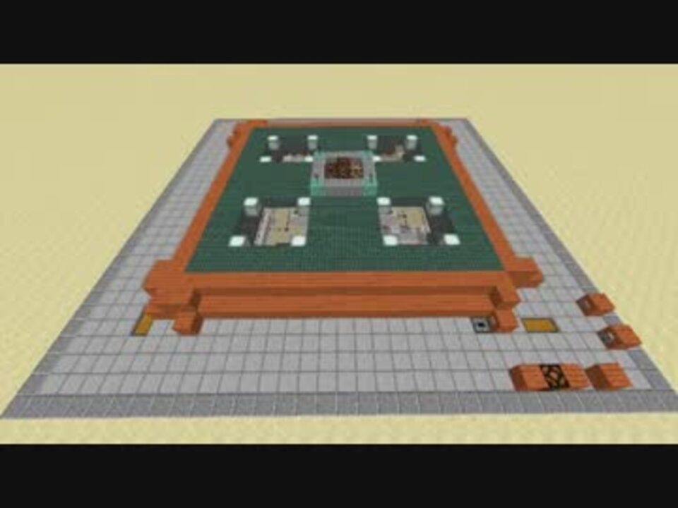 Minecraft ４人打ち用自動雀卓作ってみた ニコニコ動画