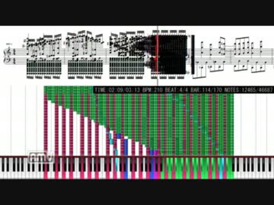 【黒楽譜】最終鬼畜妹フランドール・S 4万6000Notes - ニコニコ動画