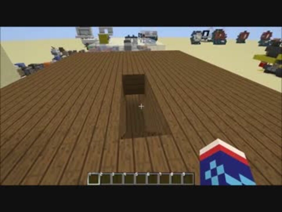 Minecraft ピストンが見えない隠し階段 紹介編 ニコニコ動画