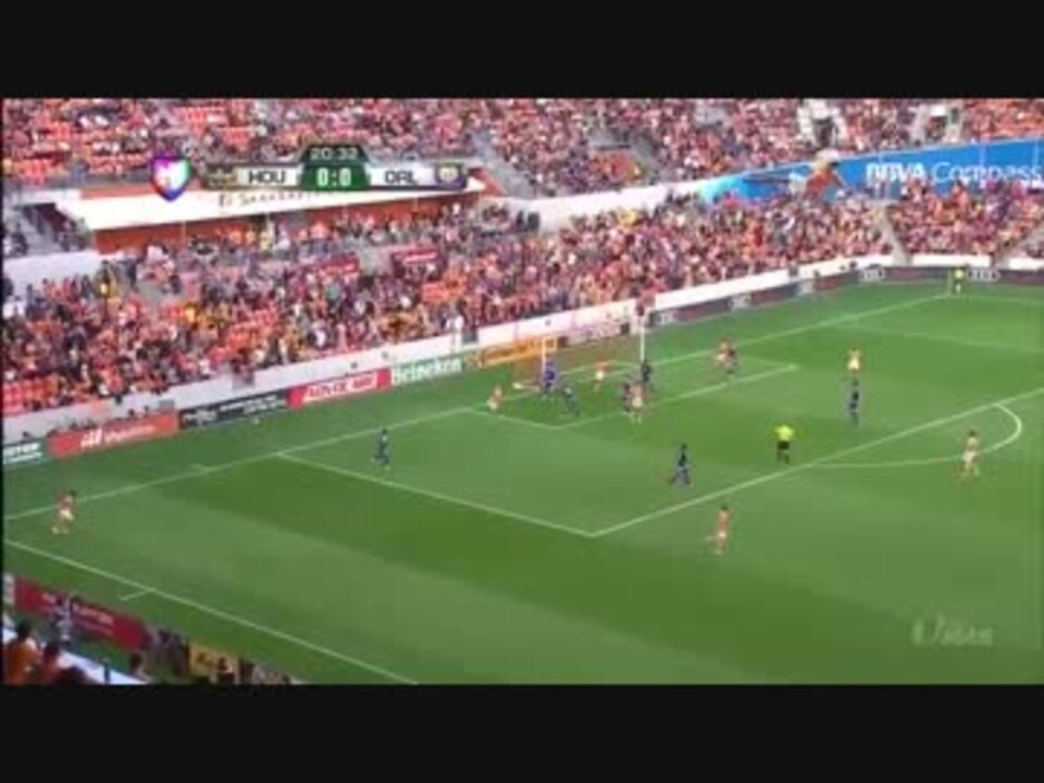 Mls ヒューストン ダイナモ オーランド シティsc 15 3 13 ニコニコ動画