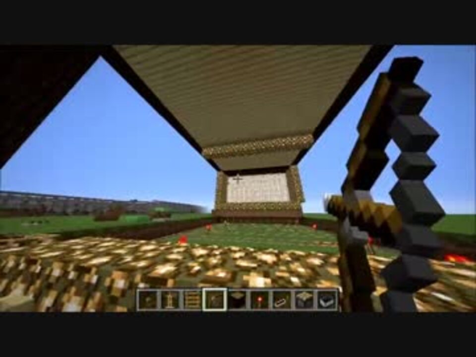 Minecraft 射撃場を作ってみた ニコニコ動画