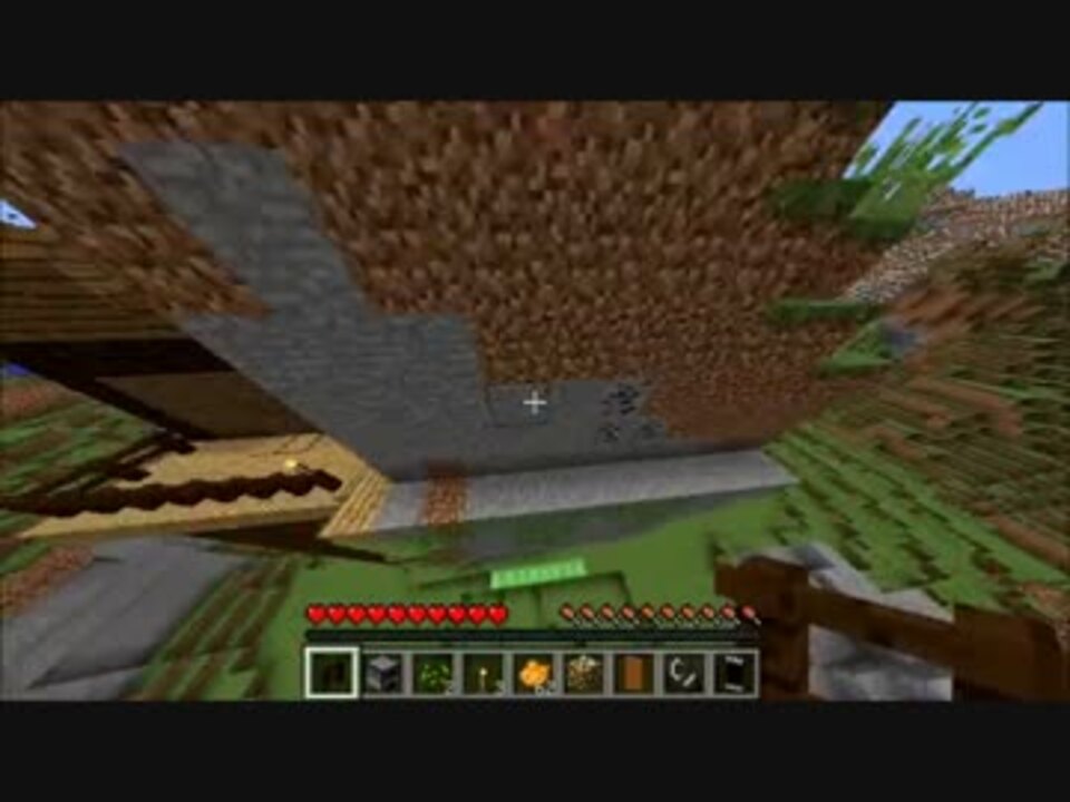 Minecraft ジャンプ台を作ってみた ニコニコ動画