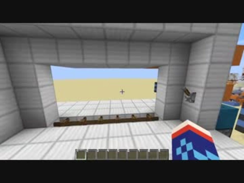 Minecraft お城にも使えるピストンシャッター ゆっくり実況 ニコニコ動画