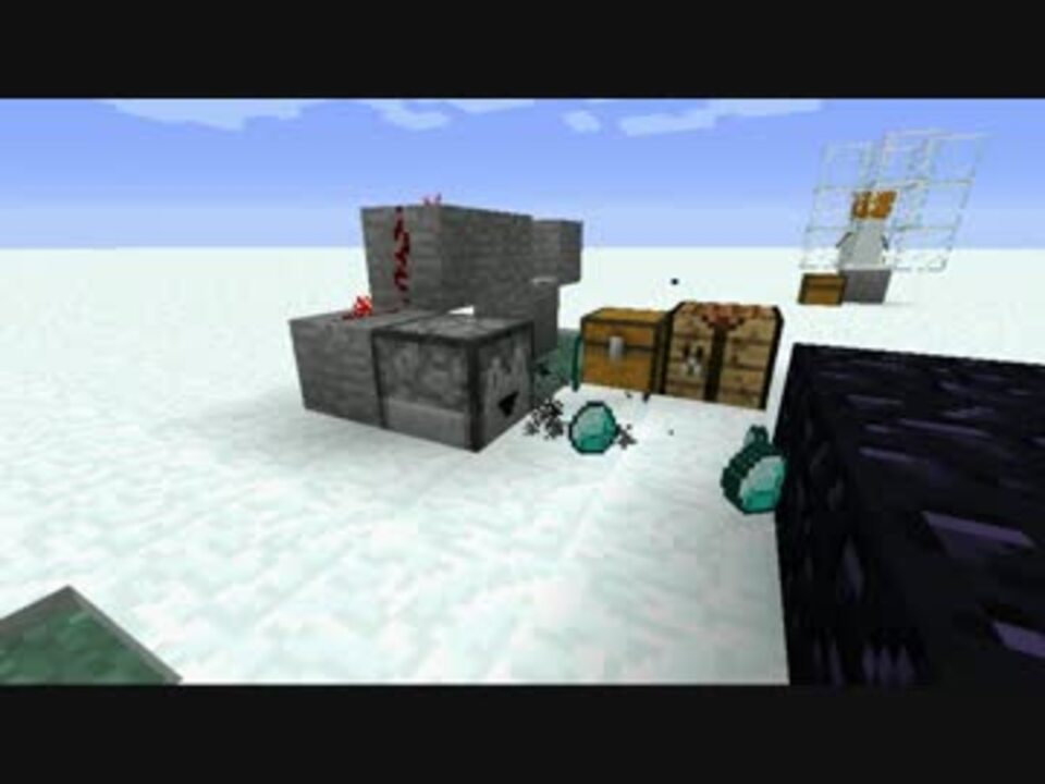 Minecraft アイテム無限増殖バグ Ver1 8 3 ニコニコ動画