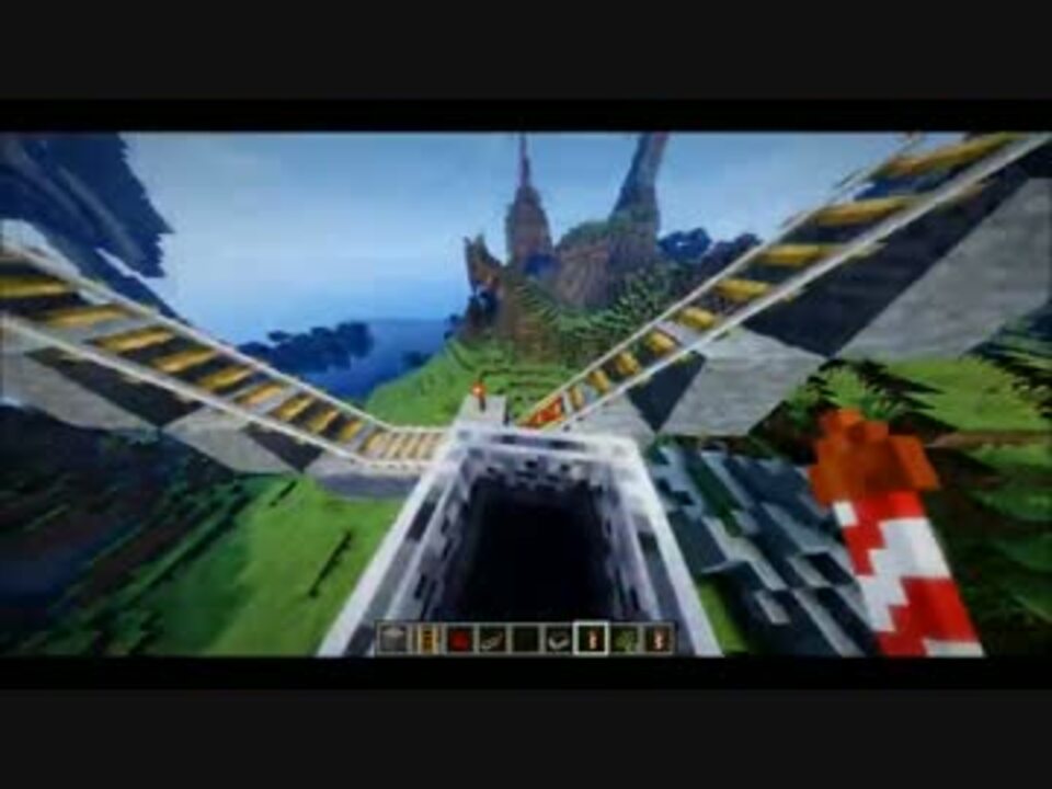 Minecraft トロッコジャンプ台 解説 ニコニコ動画