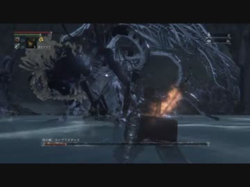 Bloodborne星の娘 エーブリエタース 教会の石槌でごり押し速攻クリア ニコニコ動画