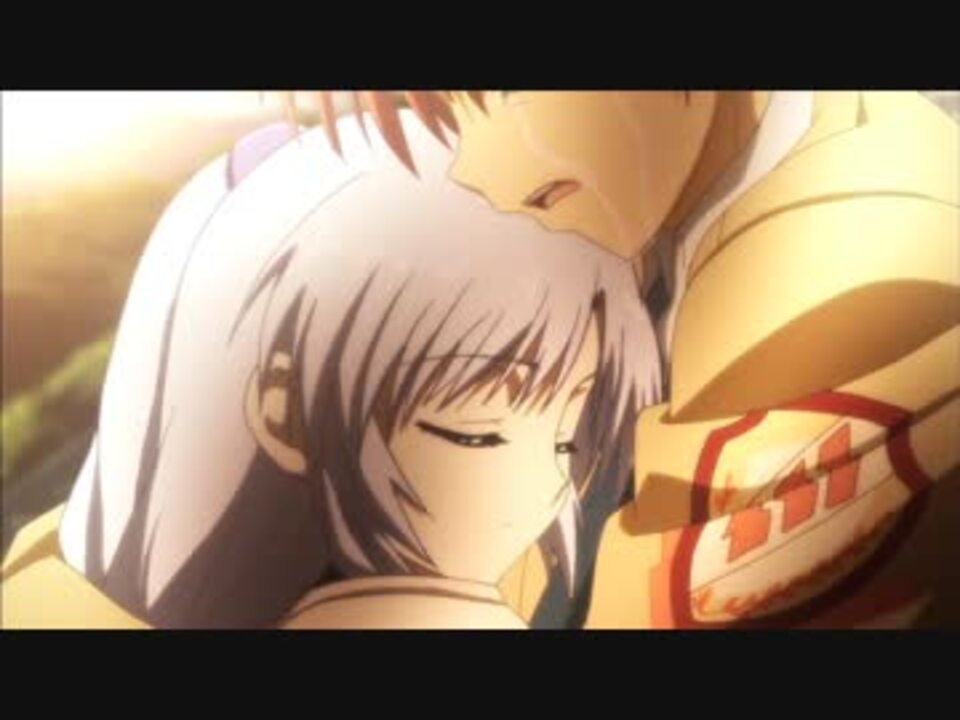 Angel Beats のラストシーンにマーラーのアダージェットを混ぜてみた ニコニコ動画