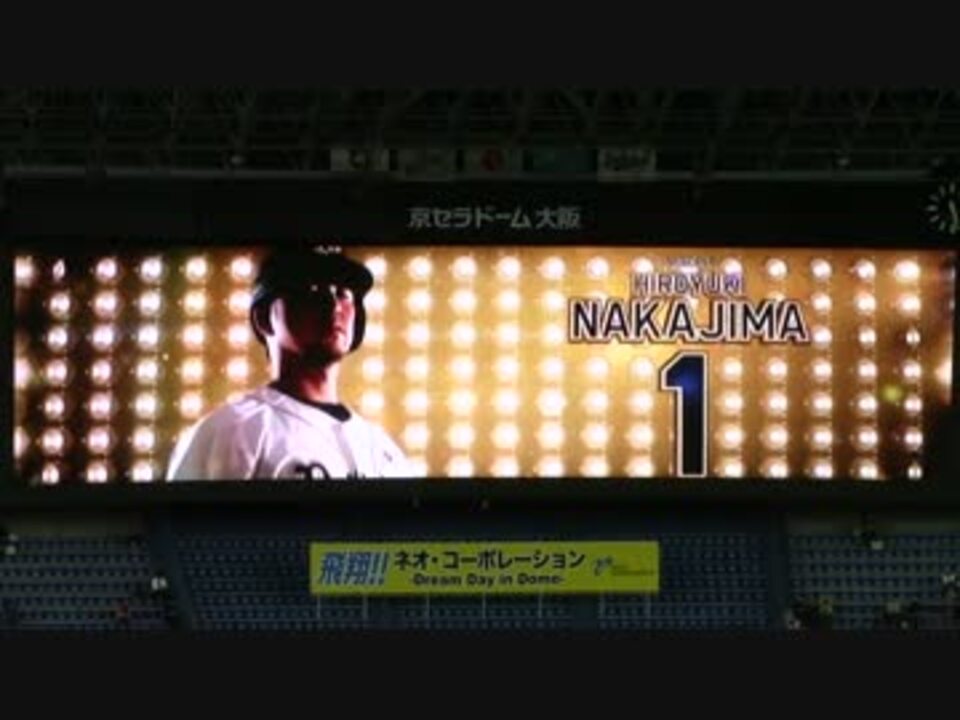 15年本拠地開幕戦 オリックス バファローズ スタメン発表 ニコニコ動画