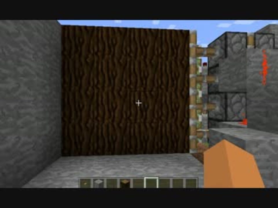 Minecraft 高さ4マス幅4マス 自動ドア ニコニコ動画