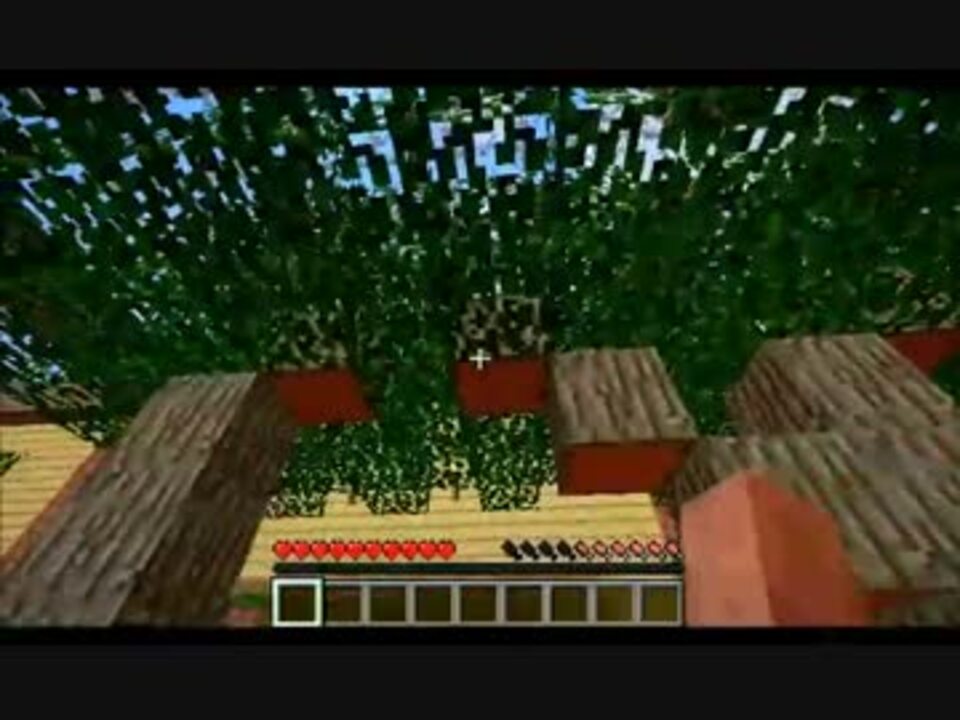 Minecraft クラフト道中記 9 アカシアの木植林 実況 ニコニコ動画
