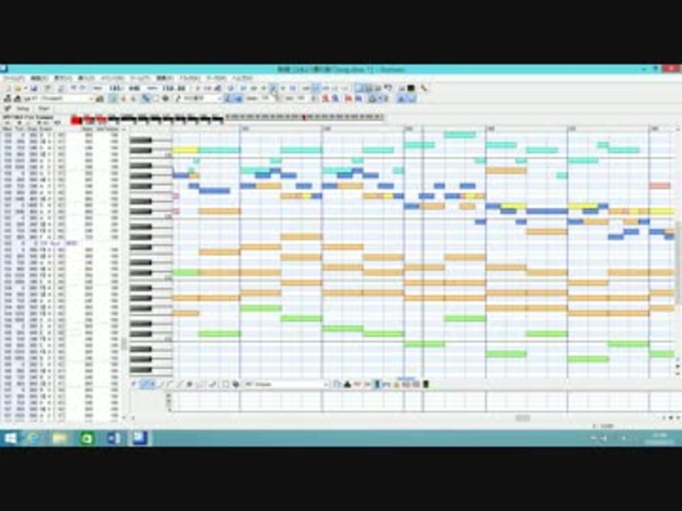 Midi作曲ソフトで曲を作ってみた Domino ニコニコ動画