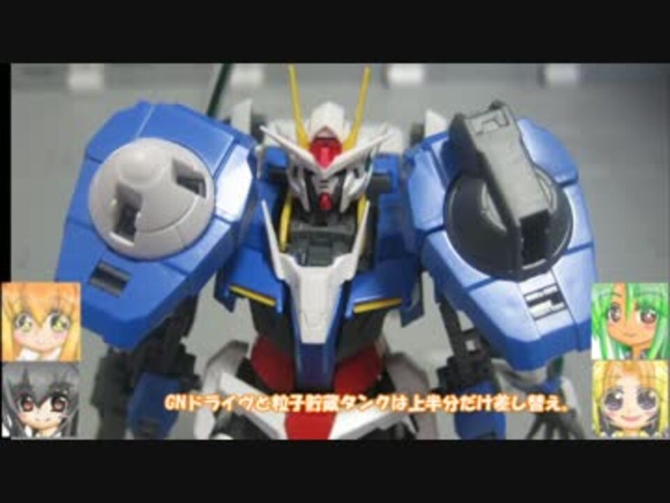 Rgダブルオーライザー カットシー Gp 04 ゆっくりプラモ動画gwsp その1 ニコニコ動画