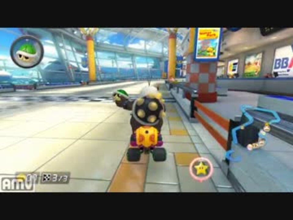 【マリオカート８】交流戦　Nfe vs ChC ～3GP目～ - ニコニコ動画