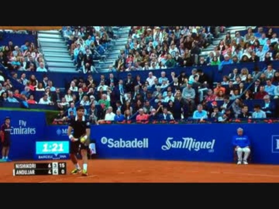錦織優勝 15年バルセロナオープン決勝 ニコニコ動画