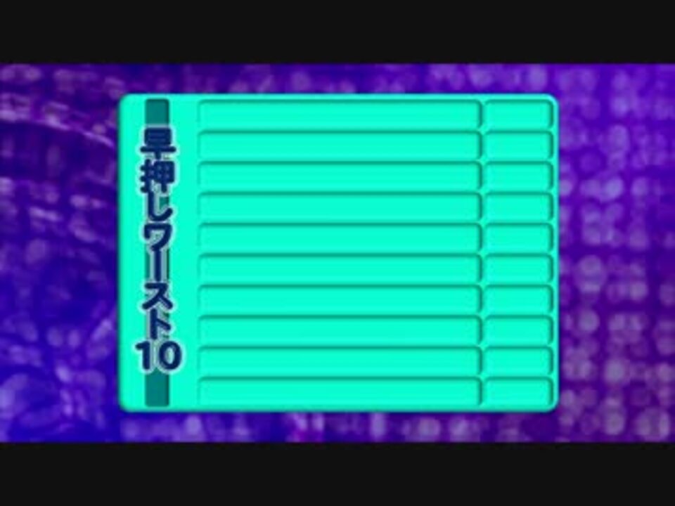 3代目予選落ち再現 再編集版 オールスター感謝祭 ニコニコ動画