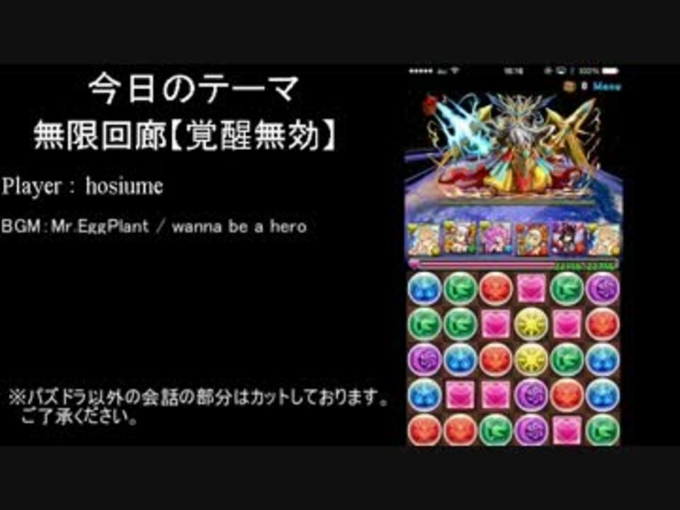 人気の パズドラ 無限回廊 動画 23本 ニコニコ動画