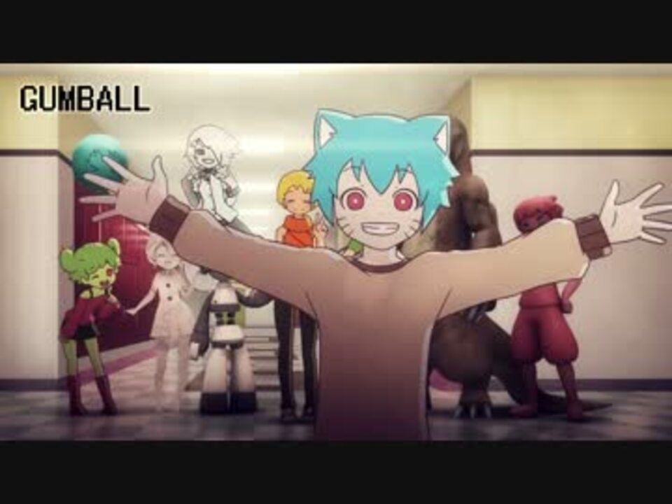 アニメ風の おかしなガムボール Animation Breakdown ニコニコ動画