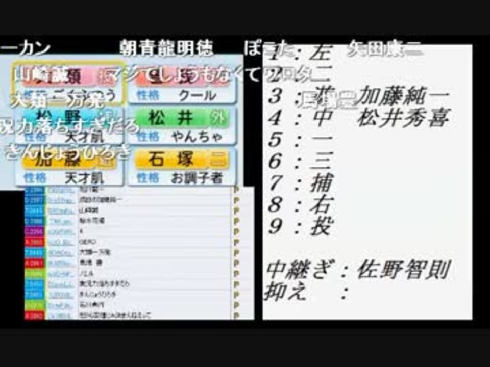 うんこちゃん パワプロ２０１４栄冠ナイン天才型ショート厳選 2 3 ニコニコ動画