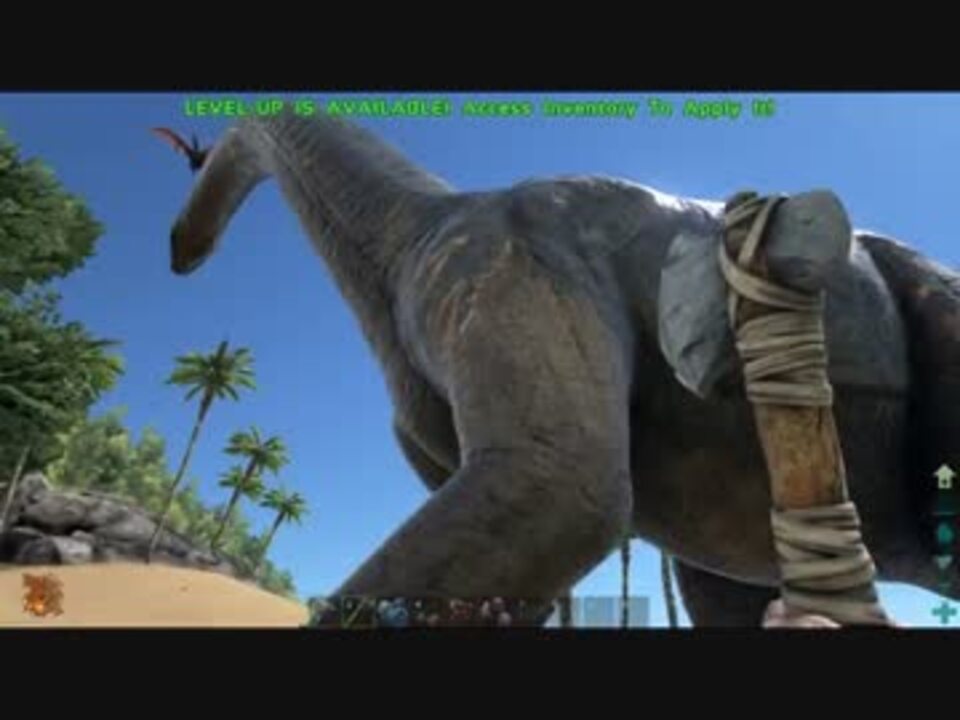 実況 恐竜の世界をマイクラ風に生きる その１ Ark Survival Evolved ニコニコ動画