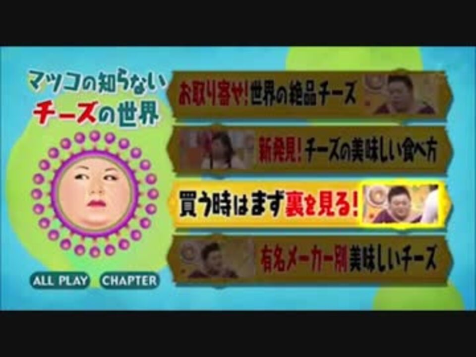 マツコの知らない世界 Chapterbgm 低音質 ニコニコ動画