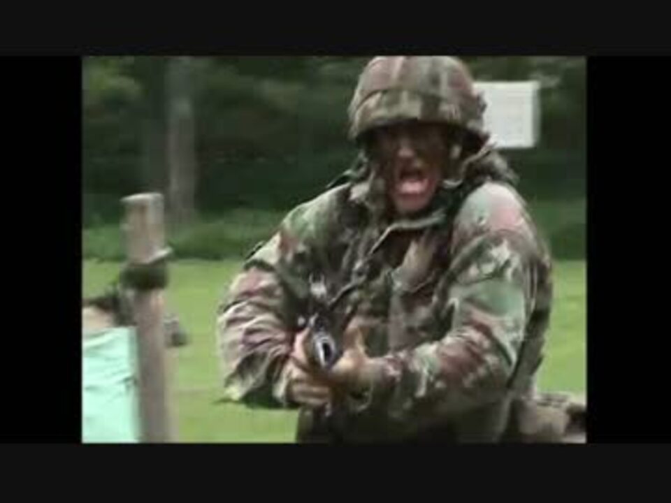 英国陸軍に学ぶ銃剣突撃 ニコニコ動画