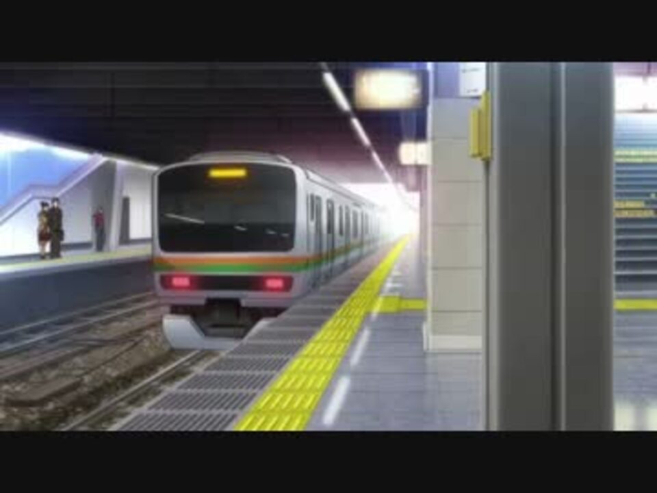 ラブライブ の駅と列車の音をリアルにしてみた 2期 ニコニコ動画