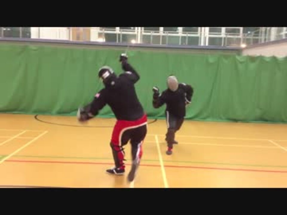 イギリス伝統欧州剣術 サーベル対決 Ahf Military Sabre ニコニコ動画