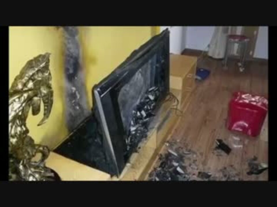 中国ニュース テレビ爆発 ５０世帯で一斉 電力会社 夏なので ニコニコ動画