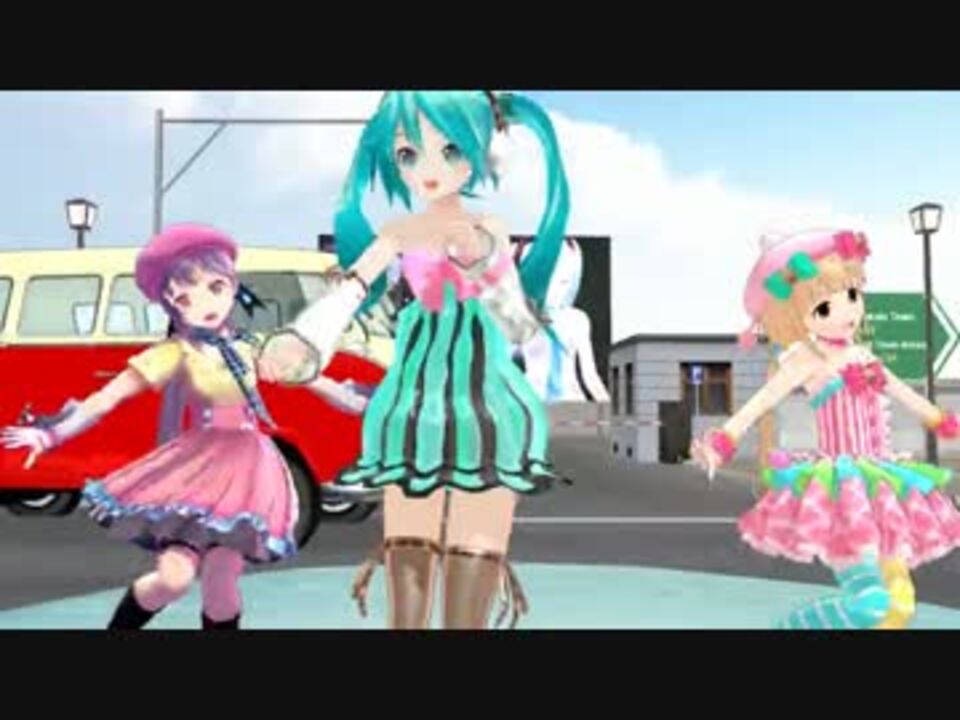 Mikumikudance 野水伊織 夏色のナンシー ニコニコ動画
