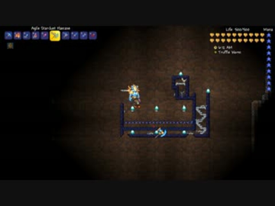 Terraria Truffle Worm集めに 改 Ver1 3 ニコニコ動画